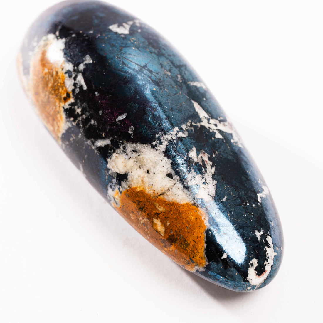 Covellite - Palm, Polished