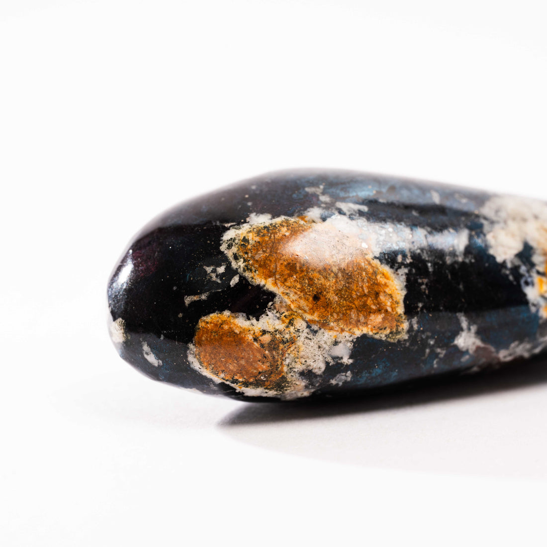 Covellite - Palm, Polished