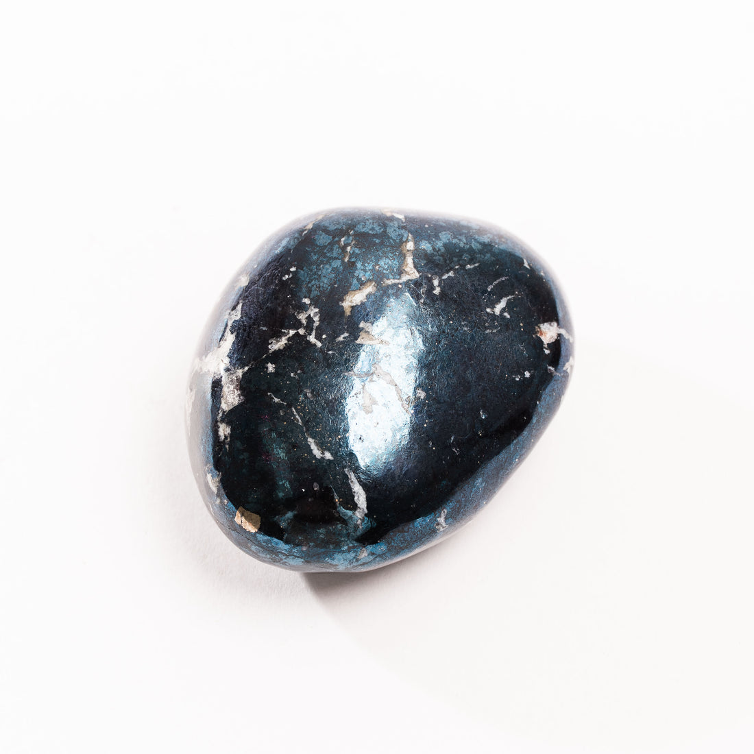 Covellite - Palm, Polished