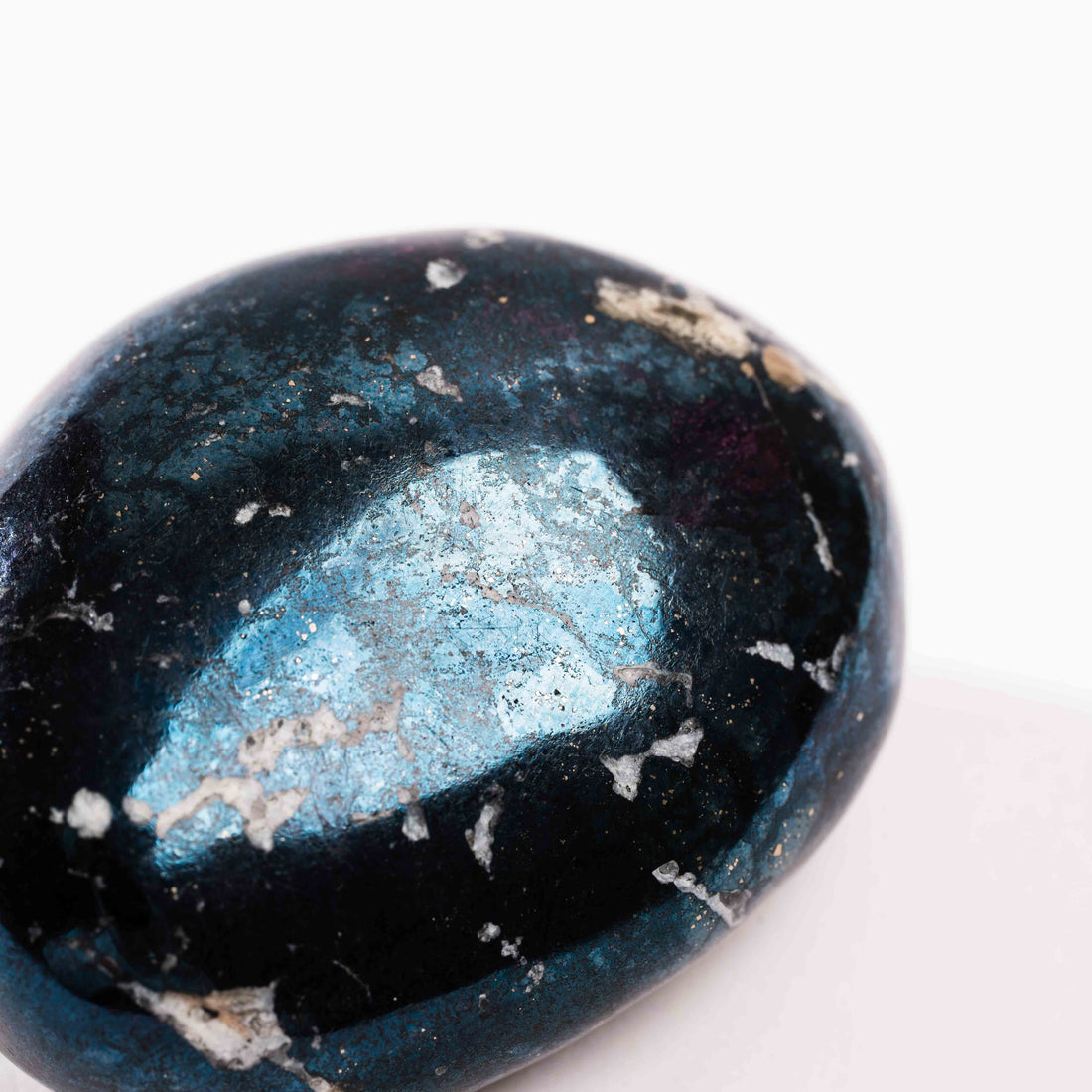 Covellite - Palm, Polished