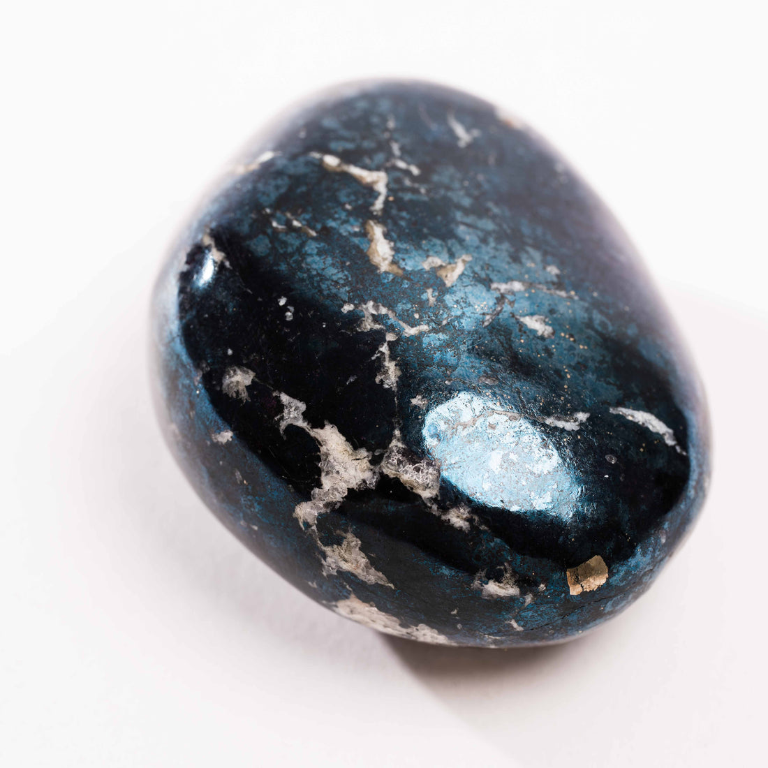 Covellite - Palm, Polished