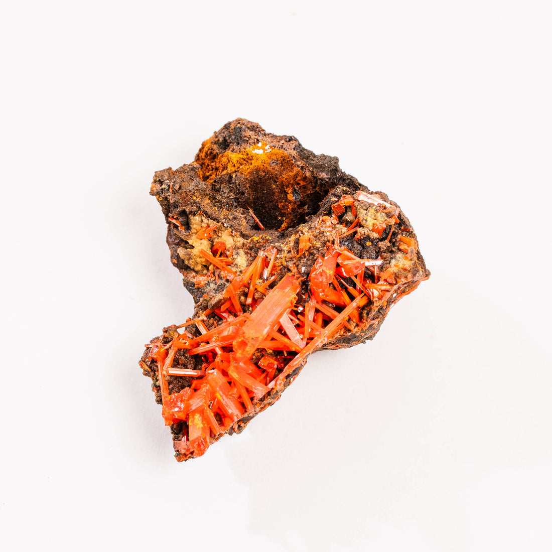 Crocoite- Cluster