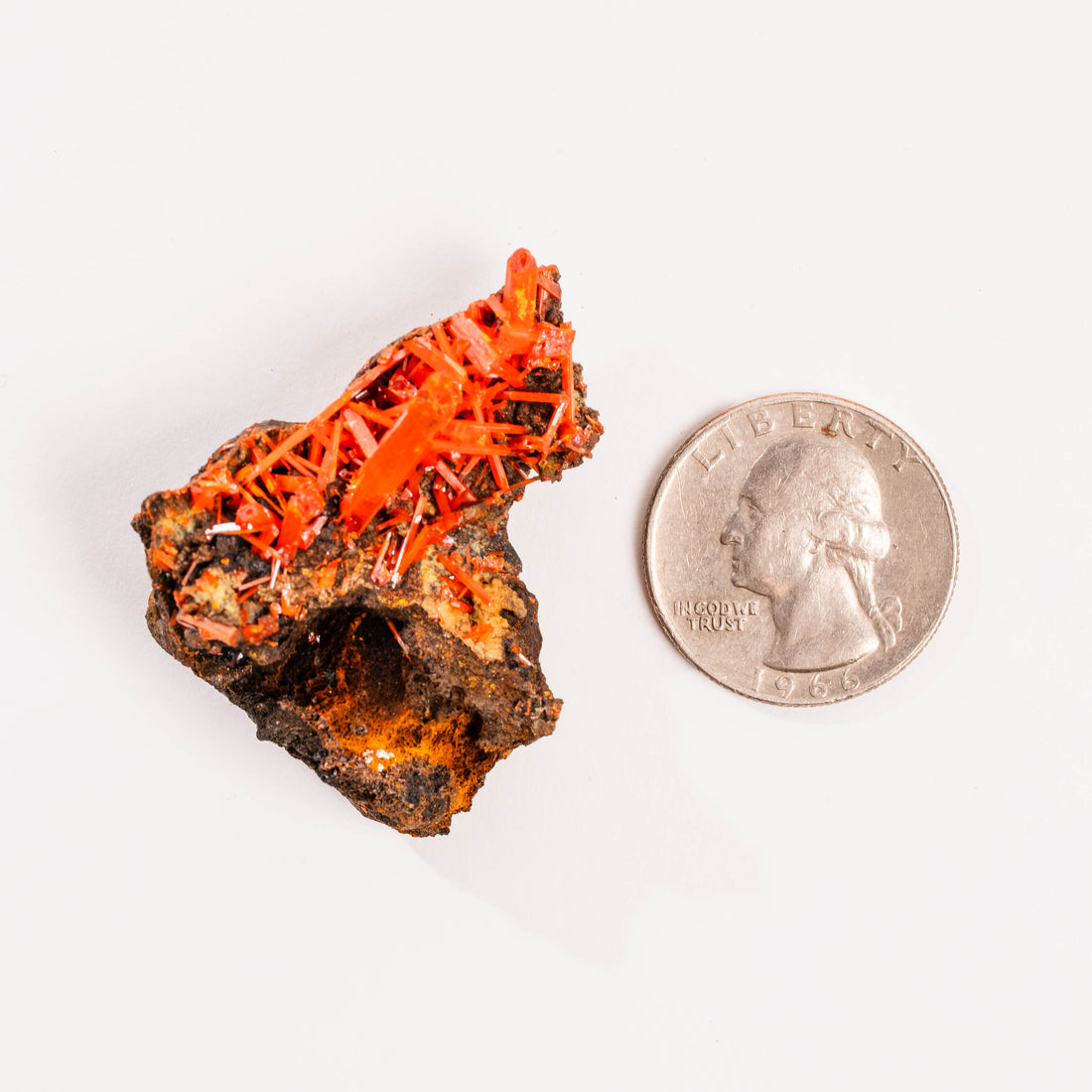 Crocoite- Cluster