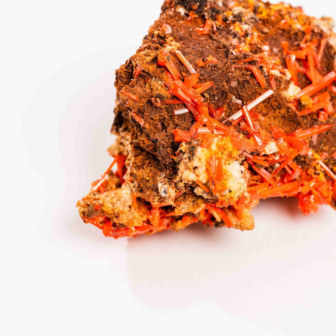 Crocoite- Cluster