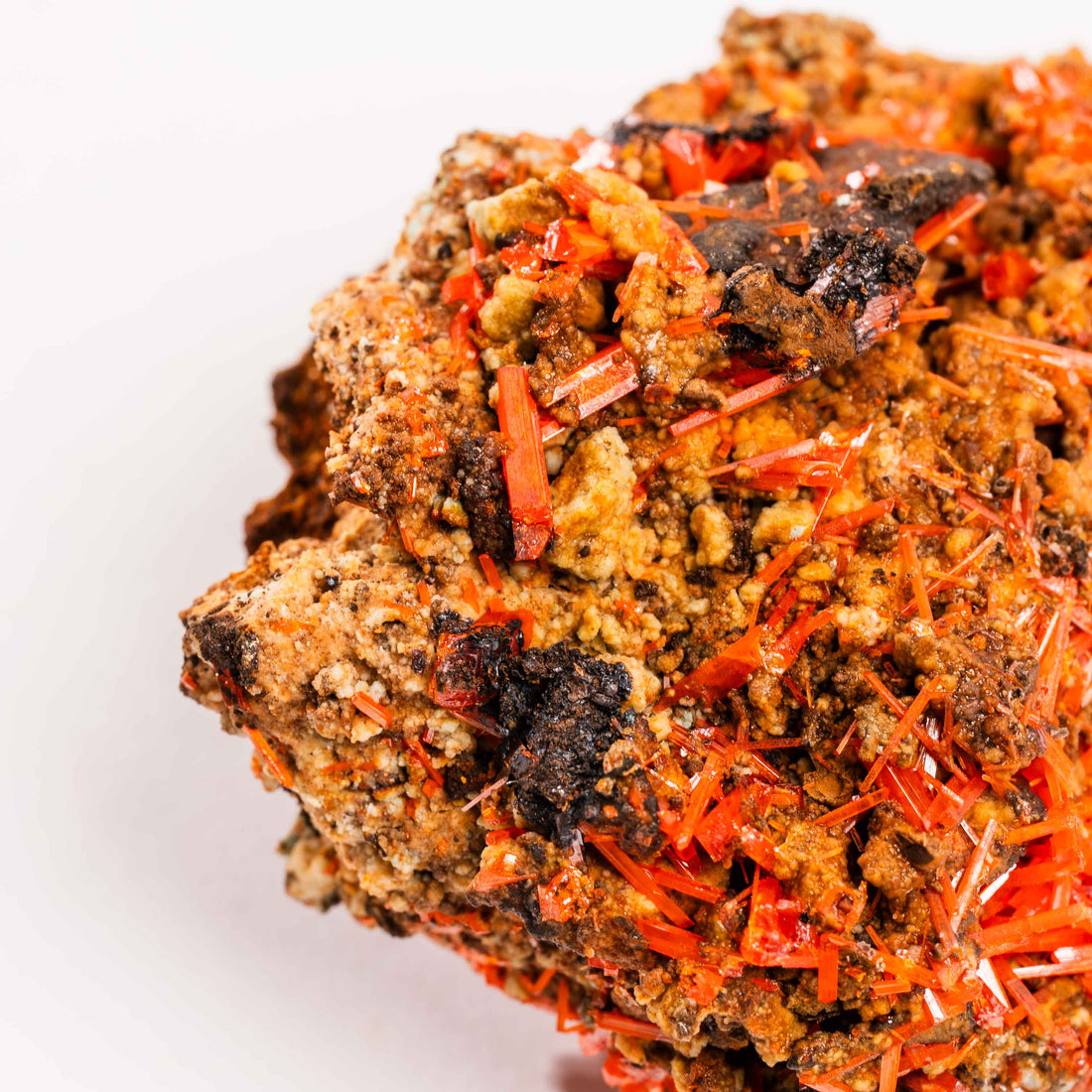 Crocoite- Cluster