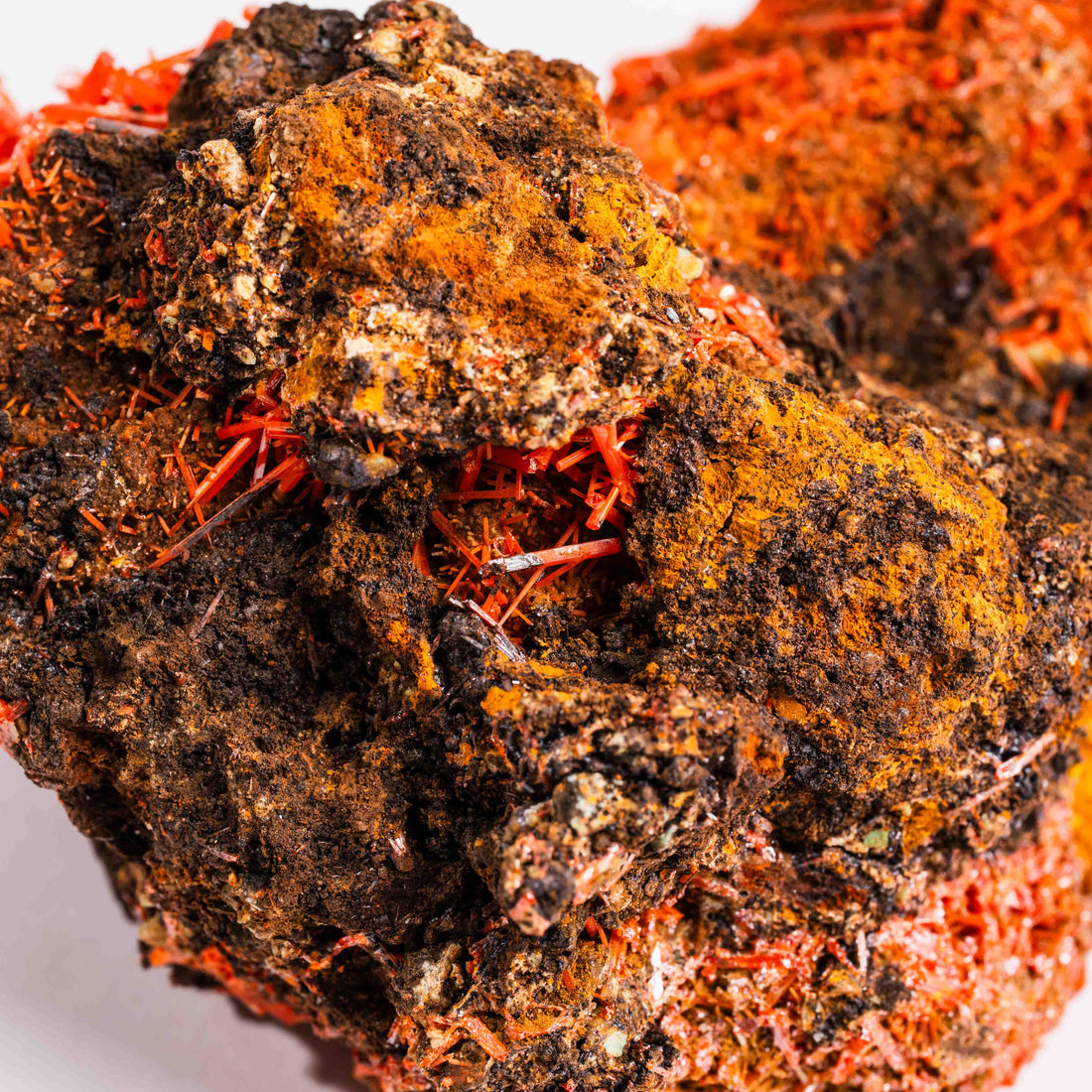 Crocoite- Cluster