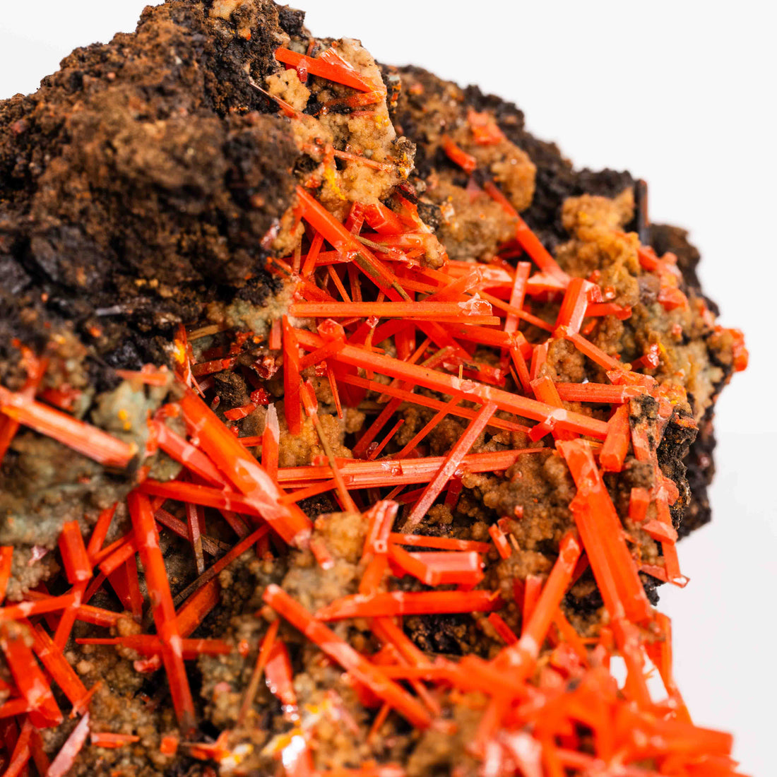 Crocoite- Cluster