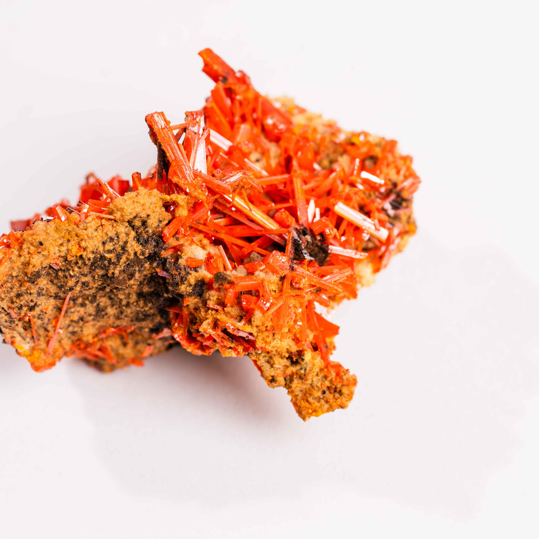 Crocoite- Cluster