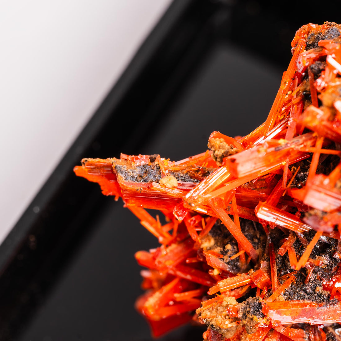 Crocoite- Cluster