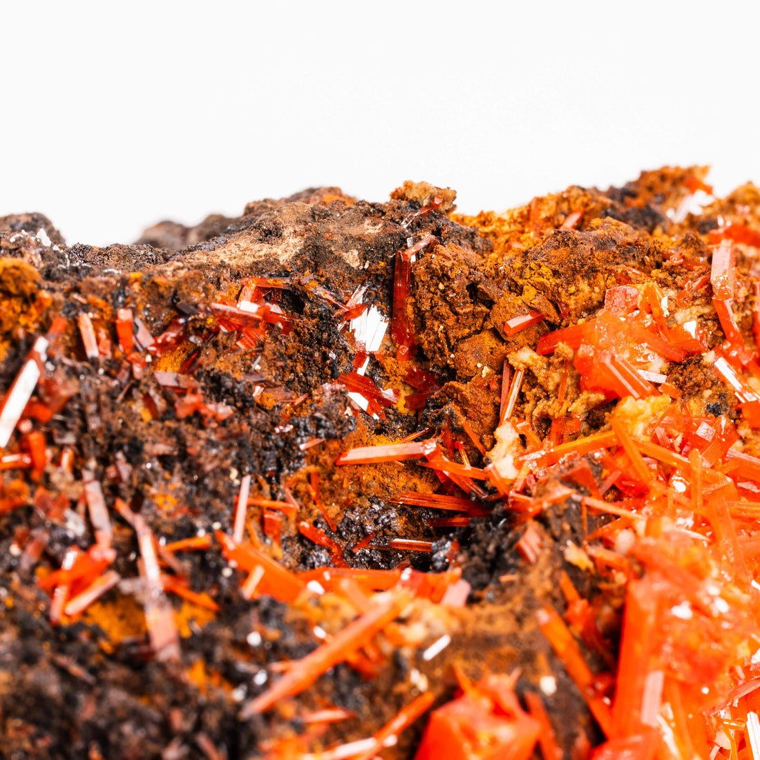 Crocoite- Cluster
