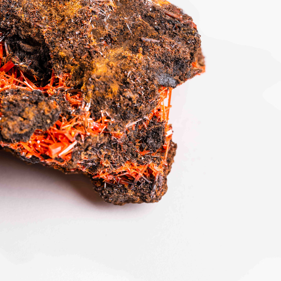 Crocoite- Cluster