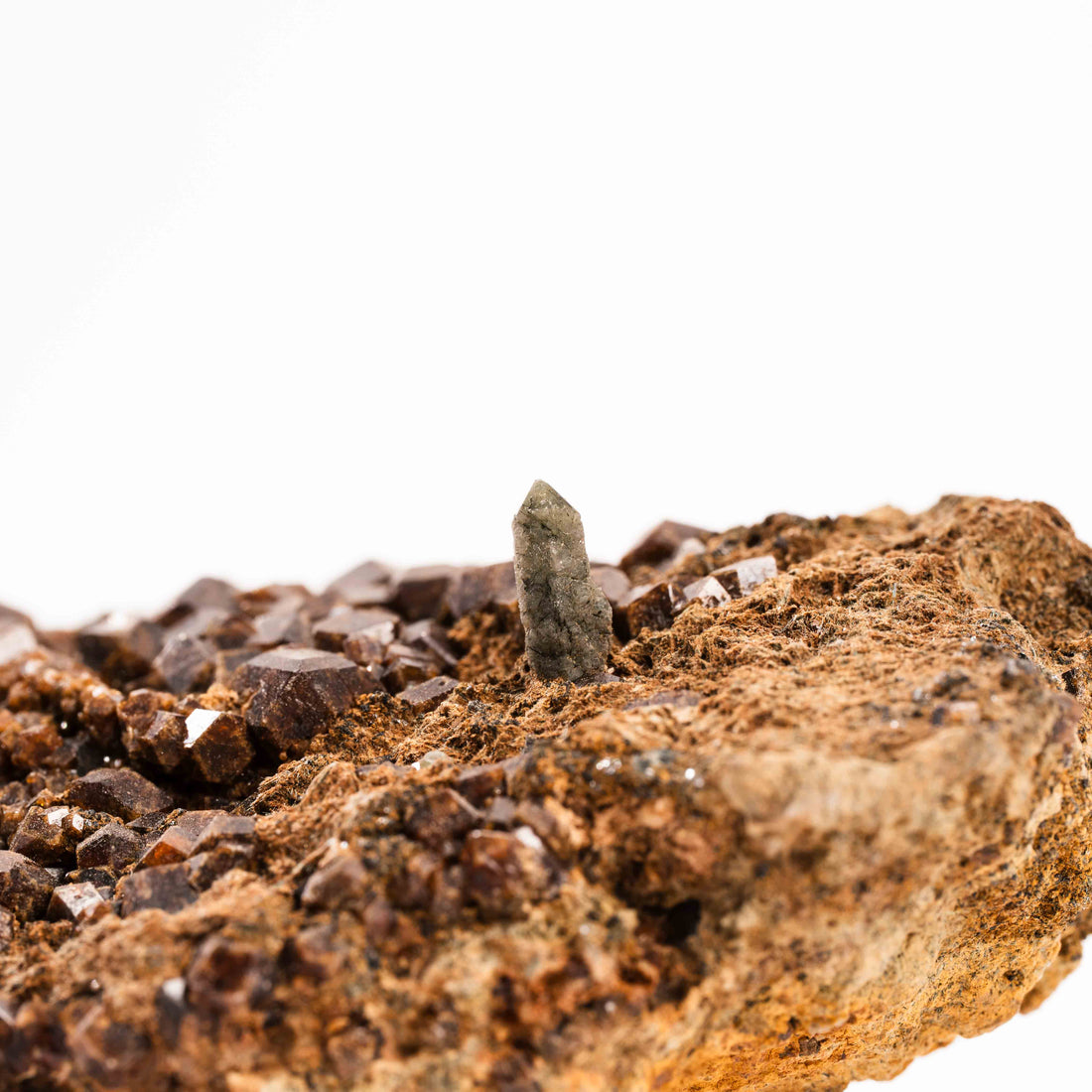 Dalnegorsk Garnet and Quartz on Matrix