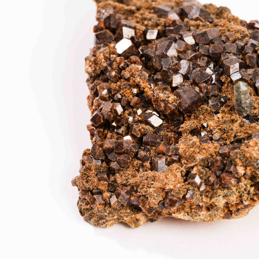 Dalnegorsk Garnet and Quartz on Matrix
