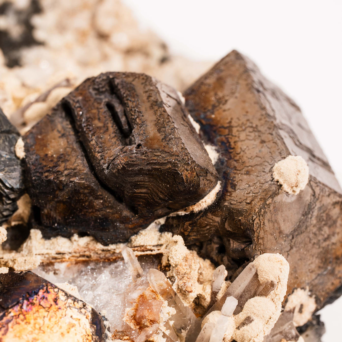 Dalnegorsk Andradite Garnet on Matrix