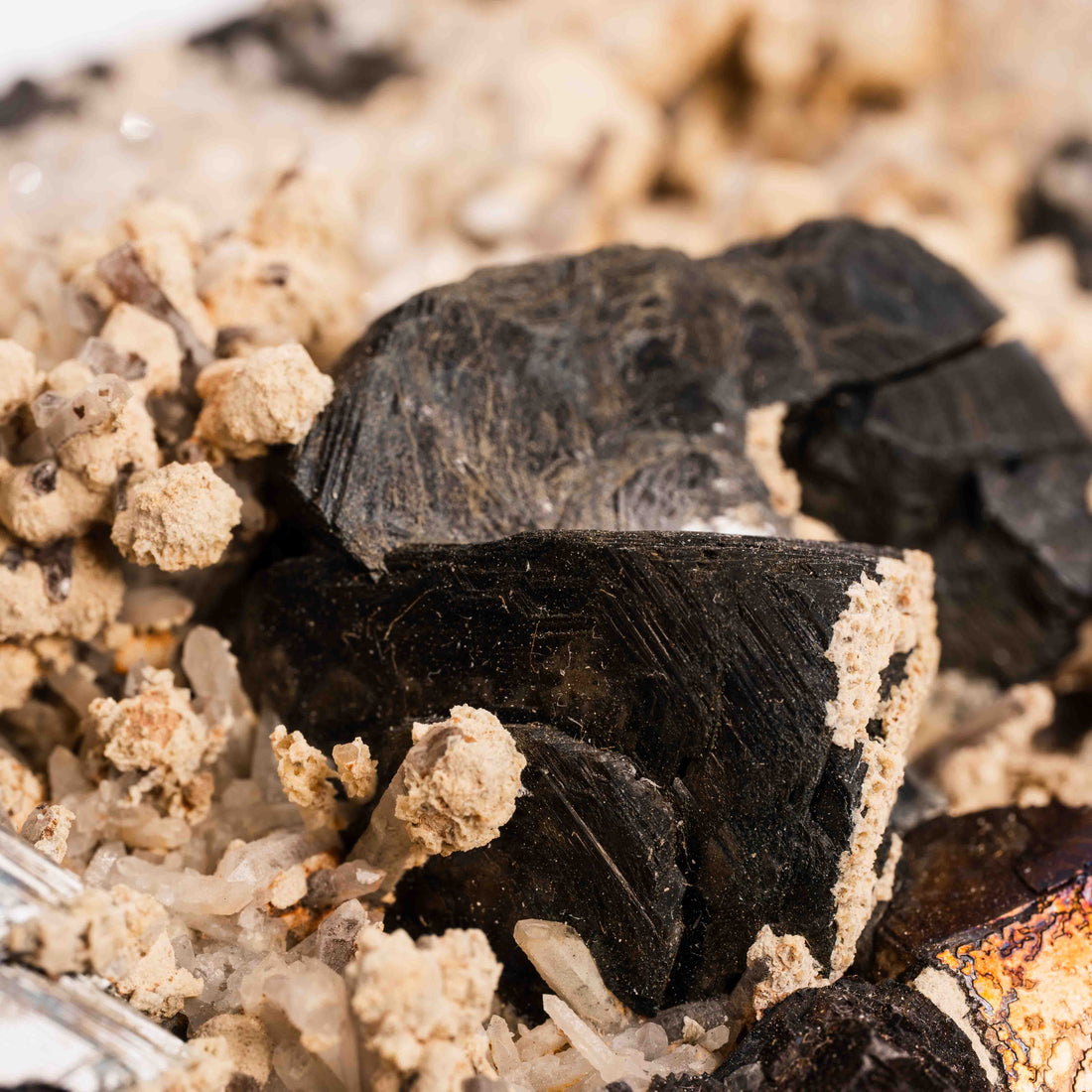 Dalnegorsk Andradite Garnet on Matrix