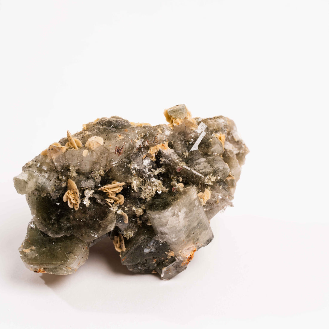 Apatite, Green (Fluorapatite)