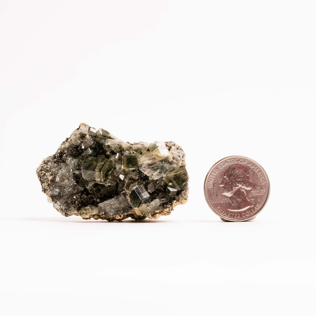 Apatite, Green (Fluorapatite)