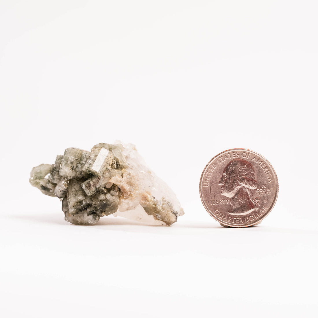 Apatite, Green (Fluorapatite)