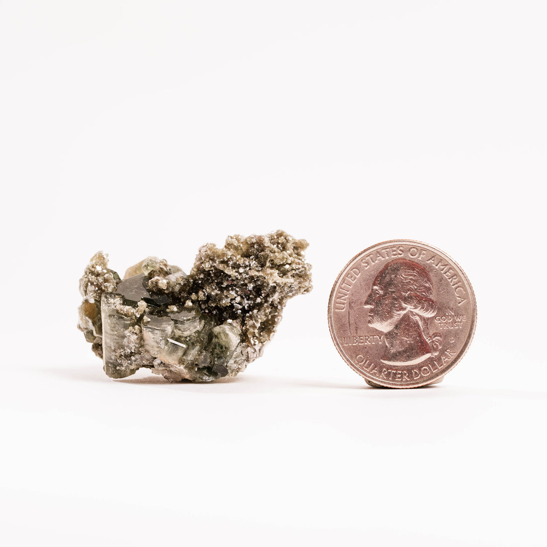 Apatite, Green (Fluorapatite)