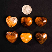 Quartz, Golden Healer - Hearts, Intuitive Pick