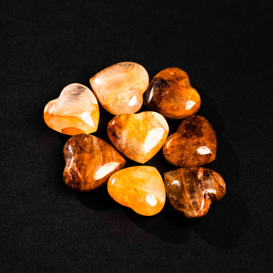 Quartz, Golden Healer - Hearts, Intuitive Pick