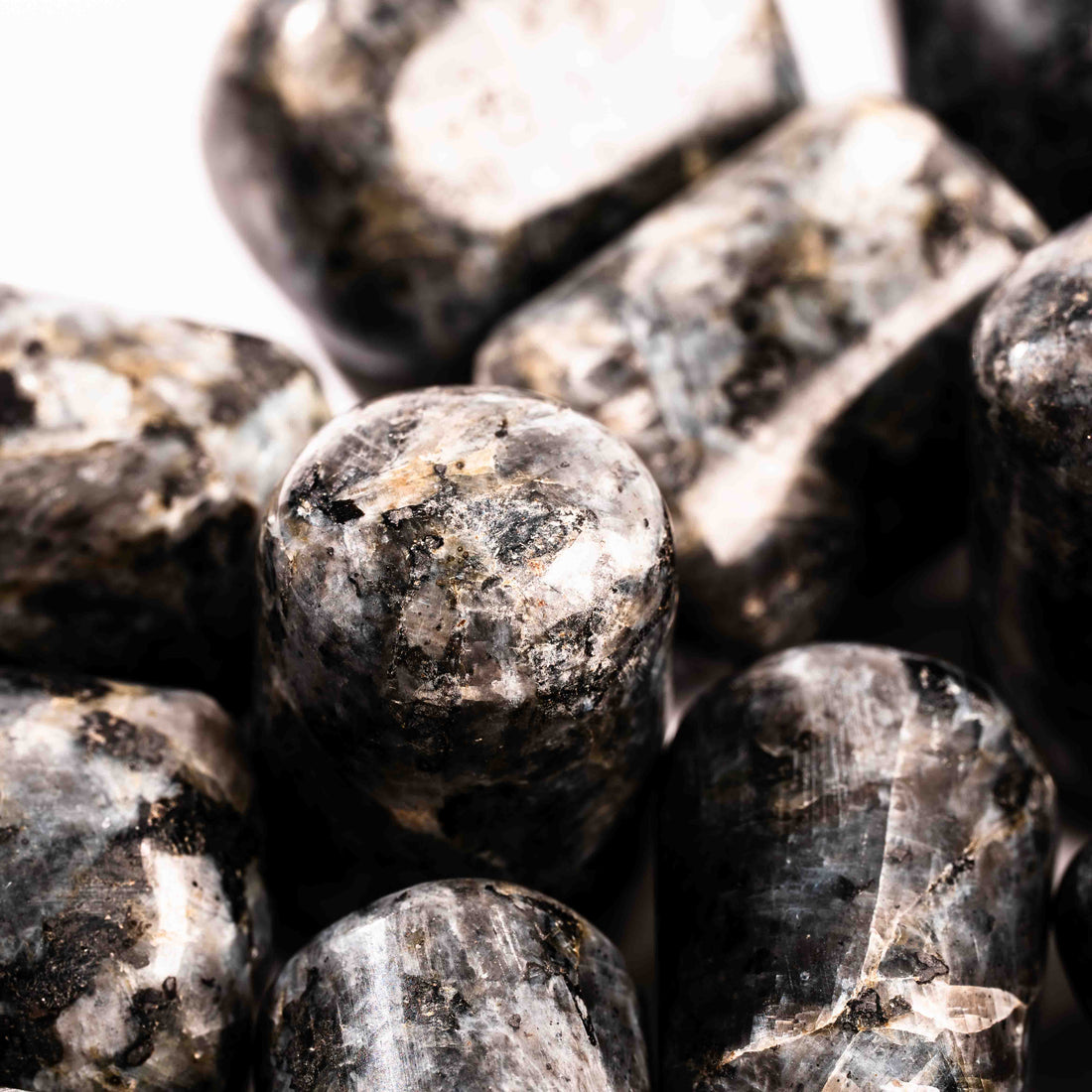 Larvikite - Tumbled, Intuitive Pick