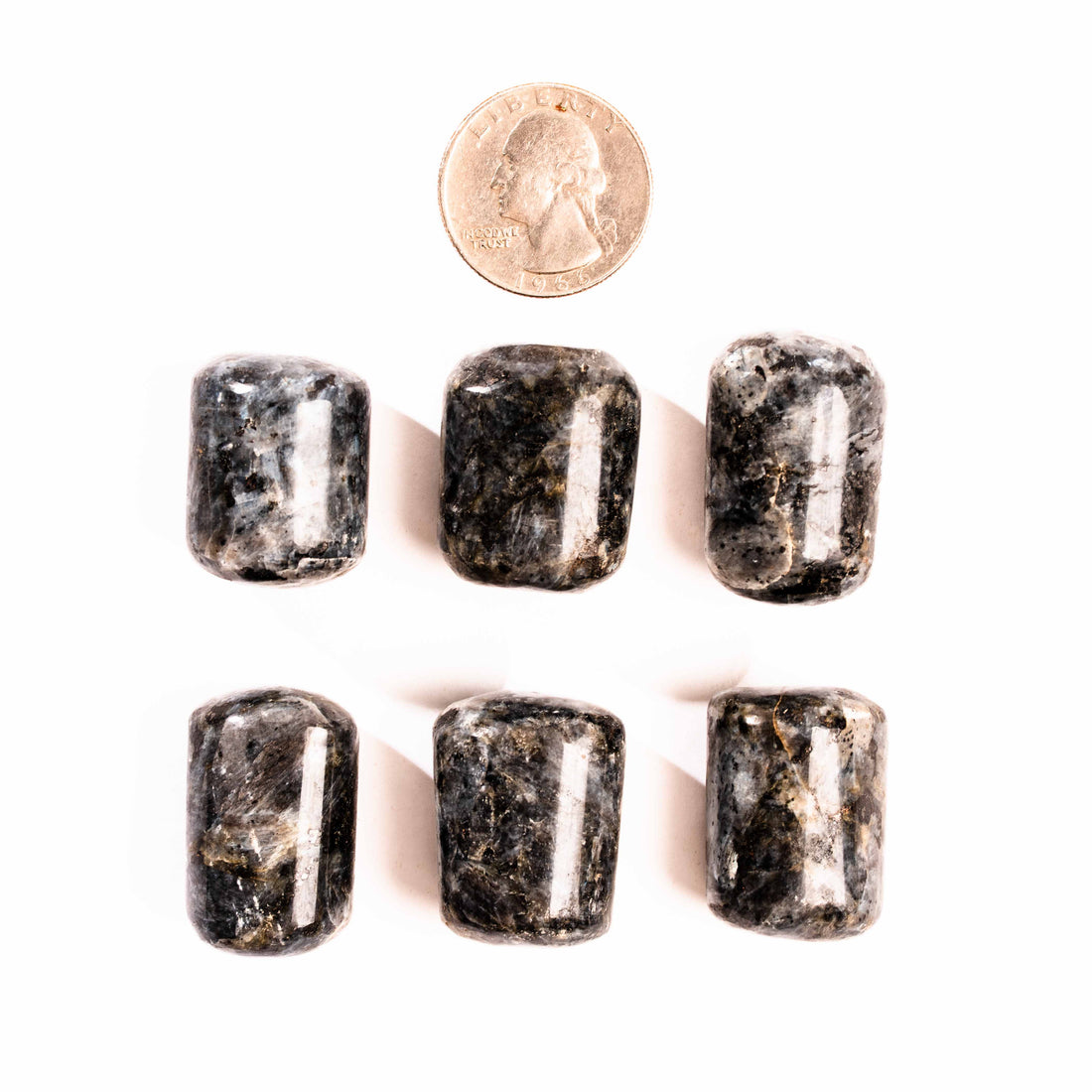 Larvikite - Tumbled, Intuitive Pick