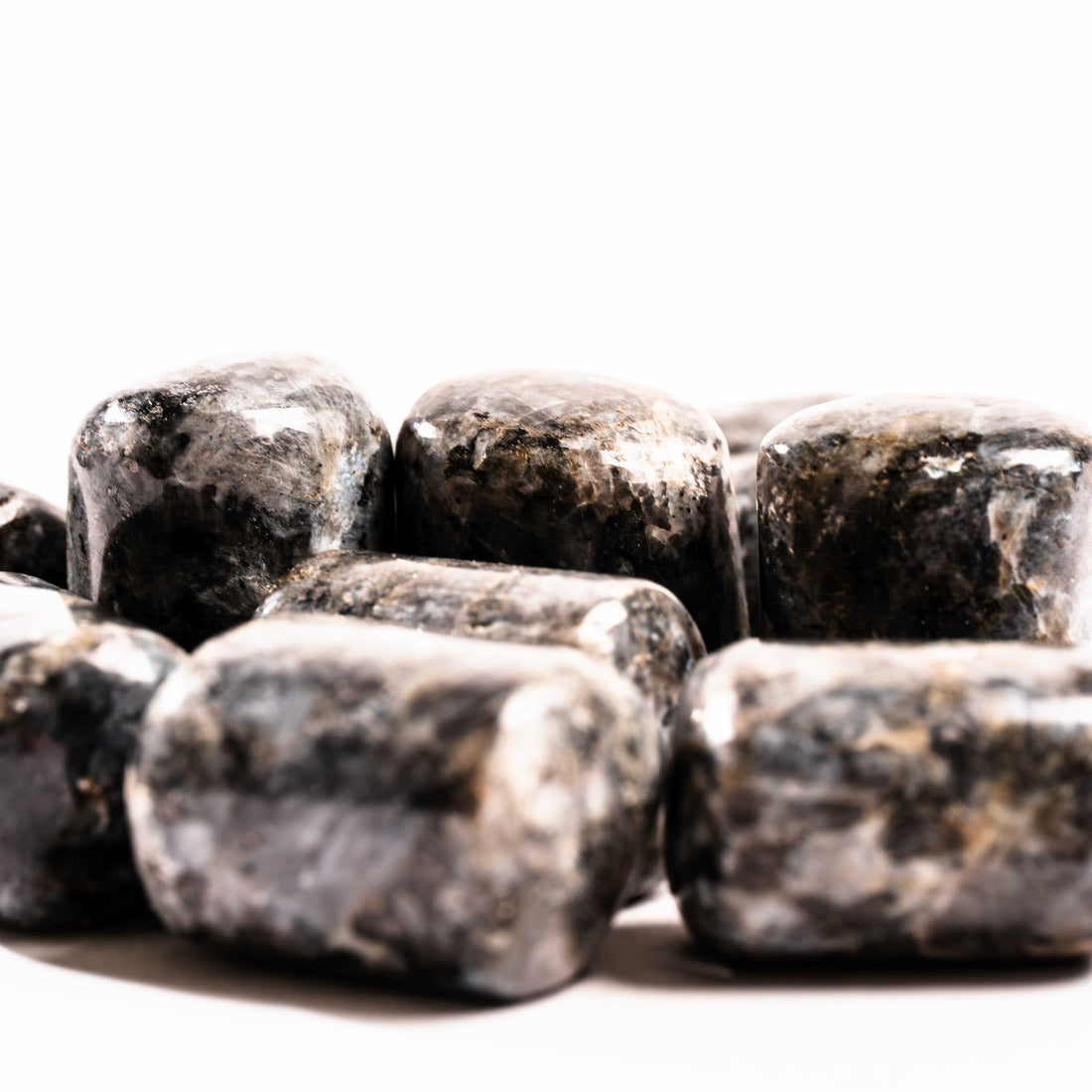 Larvikite - Tumbled, Intuitive Pick