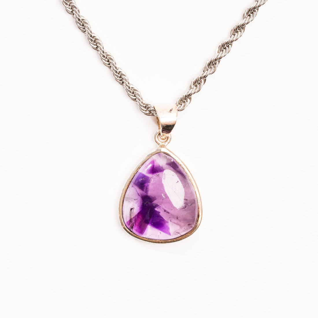 Trapiche Amethyst- Pendant
