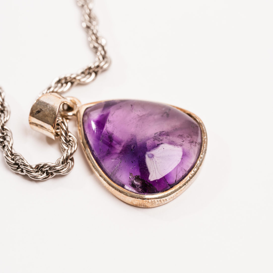 Trapiche Amethyst- Pendant