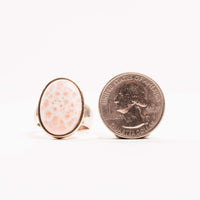 Pink Larimar + Natrolite - Ring