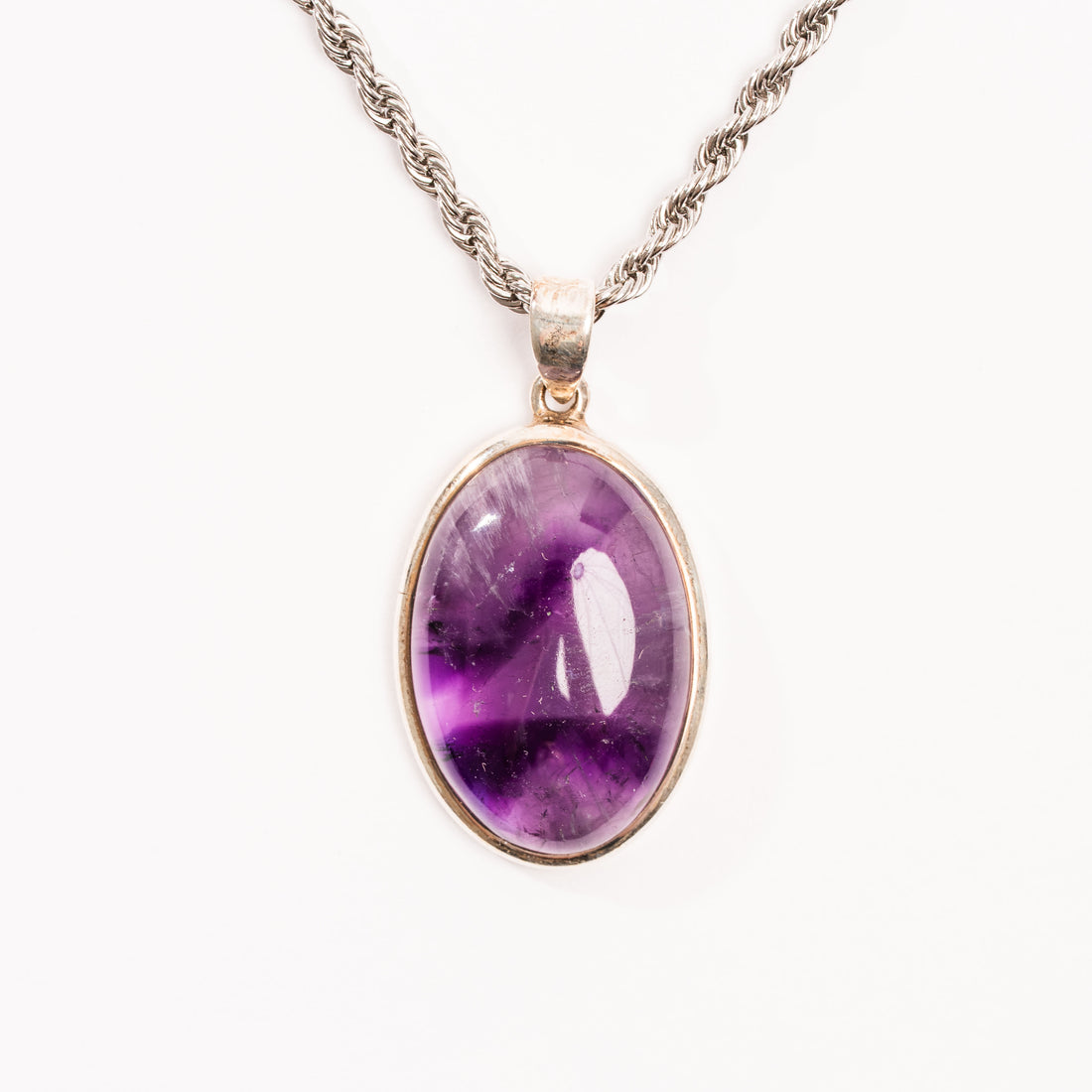 Trapiche Amethyst- Pendant