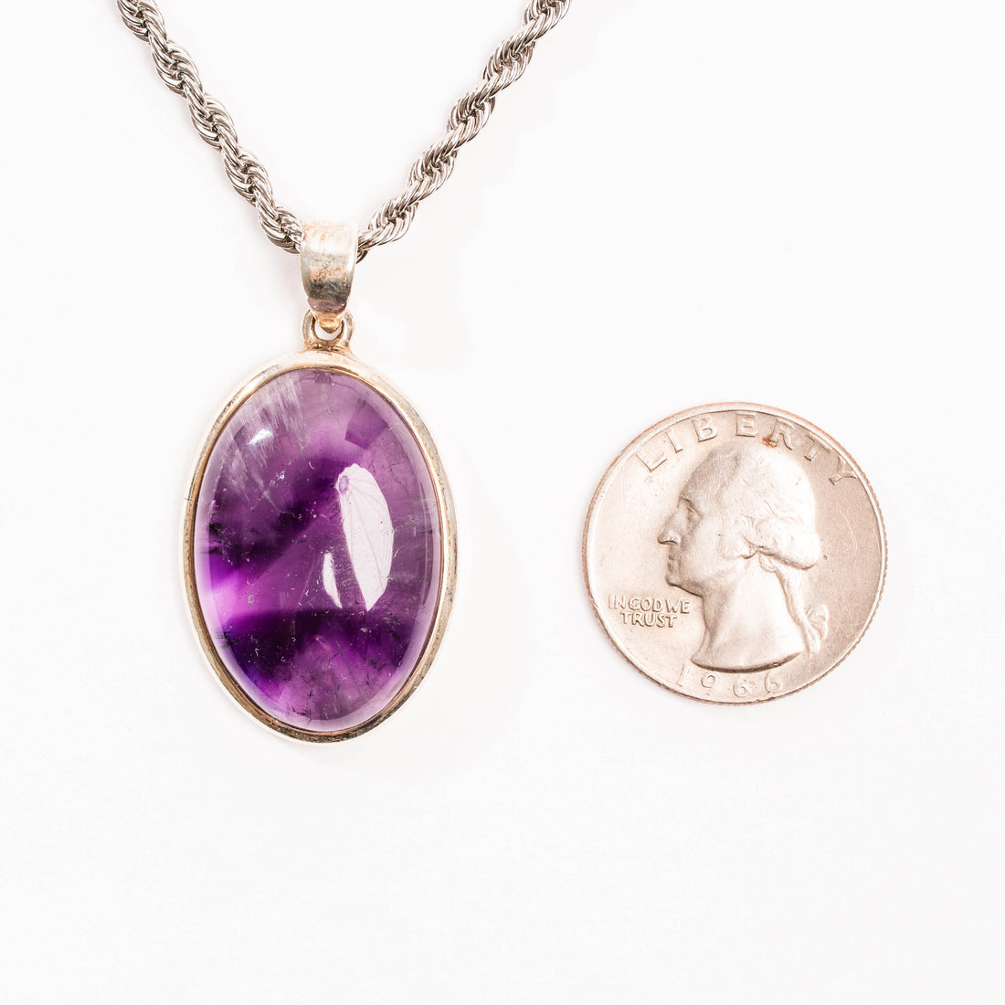 Trapiche Amethyst- Pendant