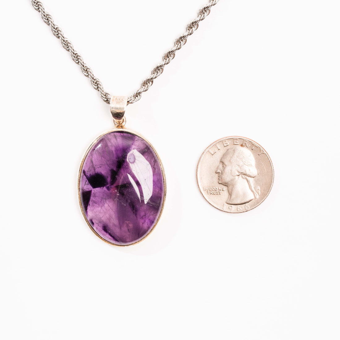 Trapiche Amethyst- Pendant