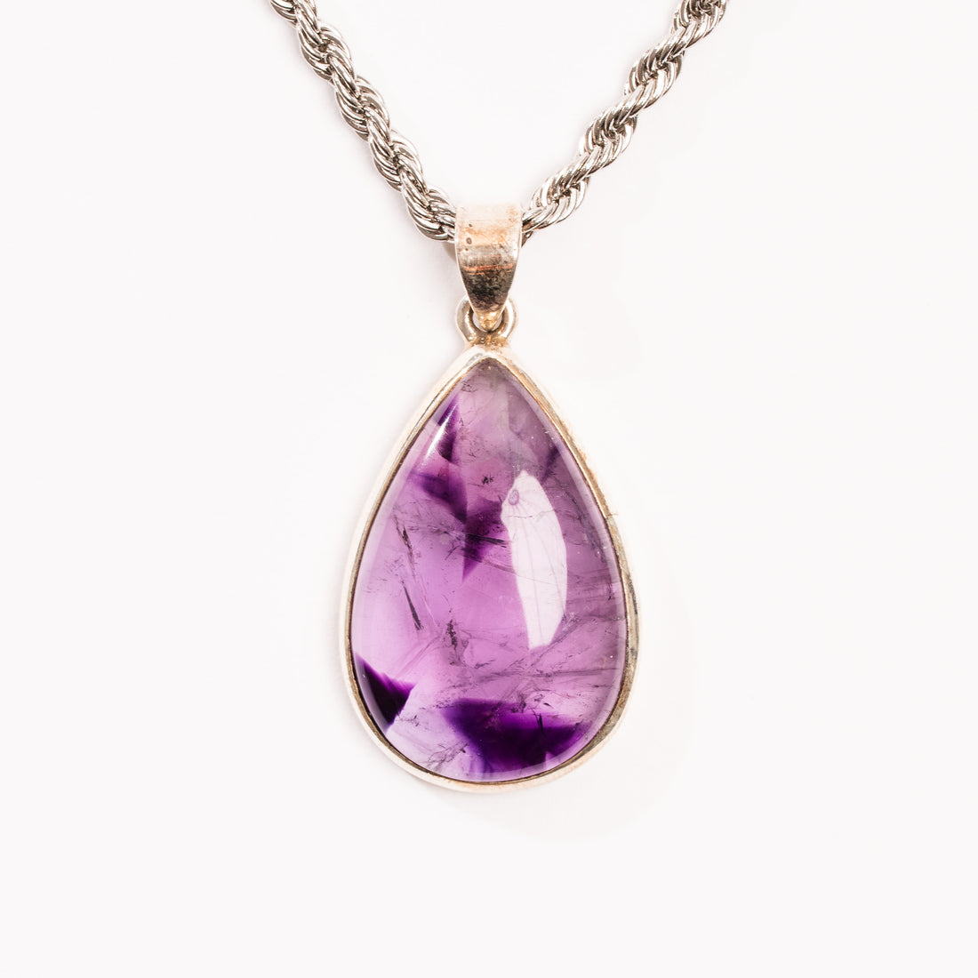 Trapiche Amethyst- Pendant