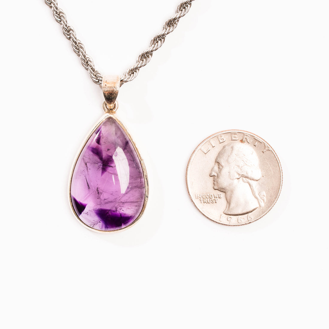 Trapiche Amethyst- Pendant
