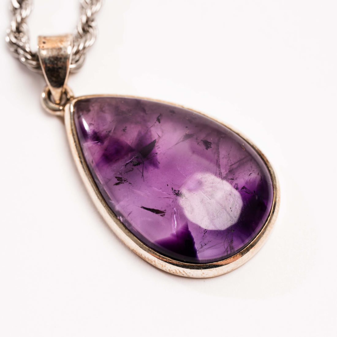 Trapiche Amethyst- Pendant