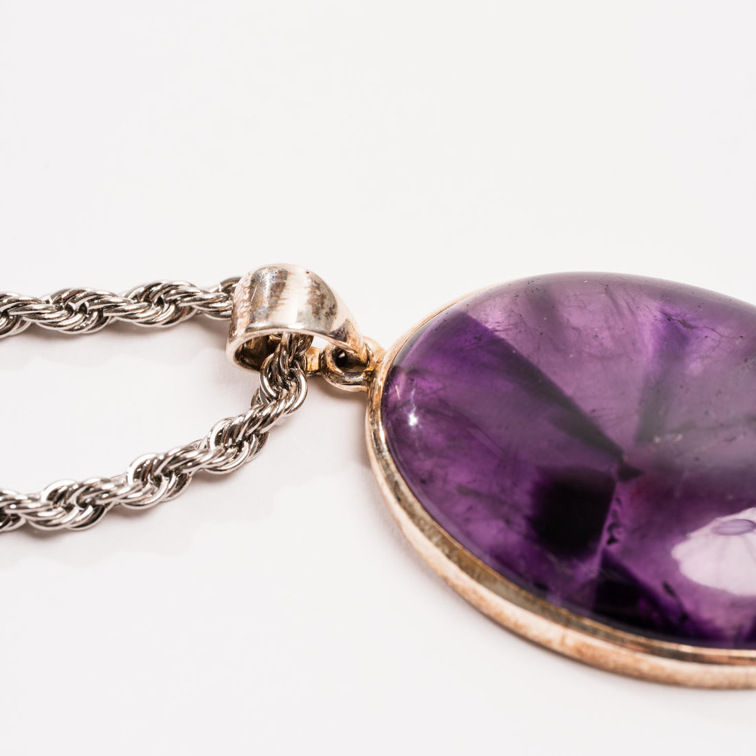 Trapiche Amethyst- Pendant