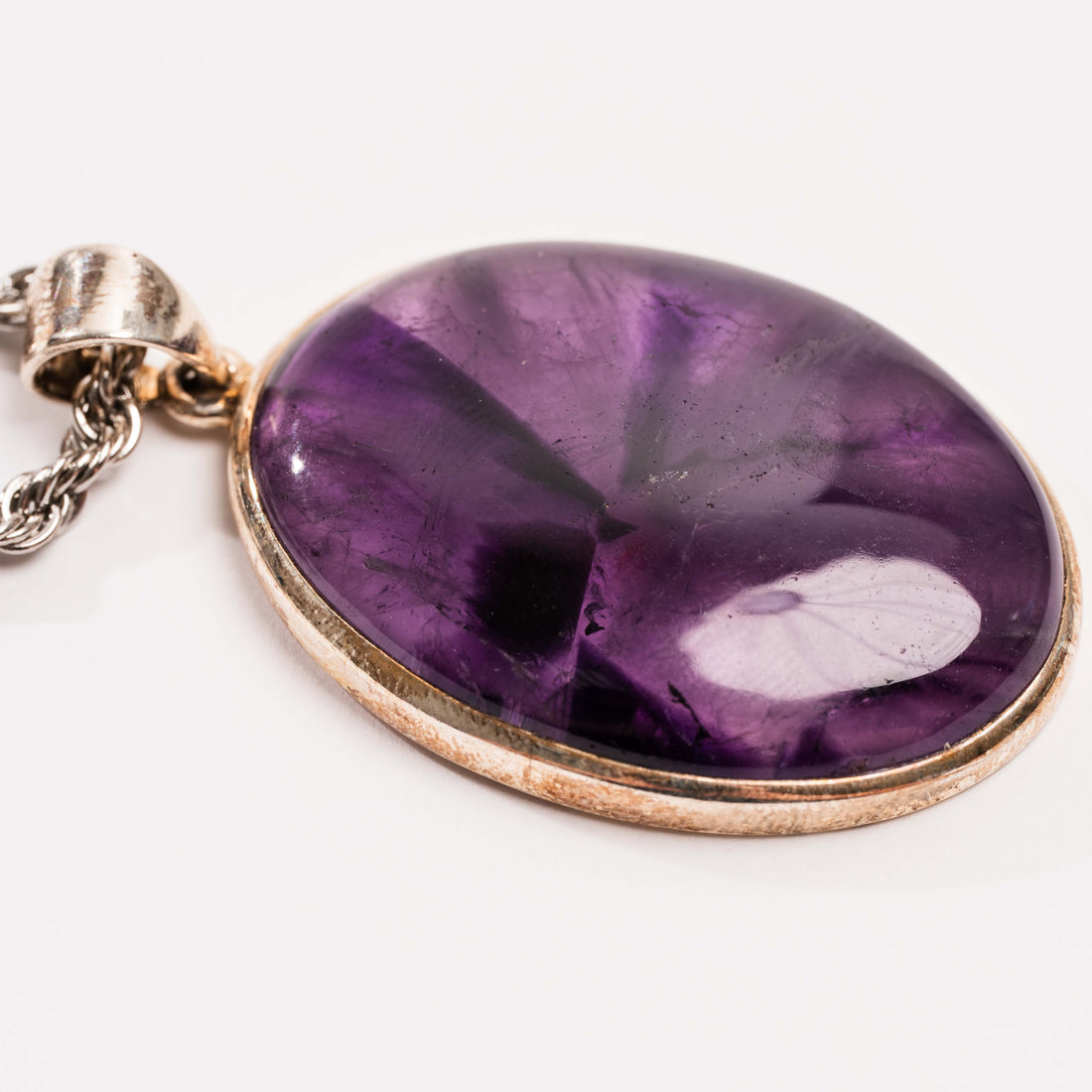 Trapiche Amethyst- Pendant