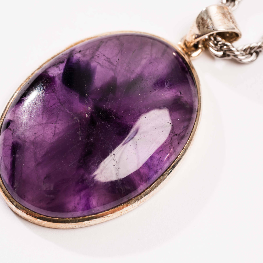 Trapiche Amethyst- Pendant