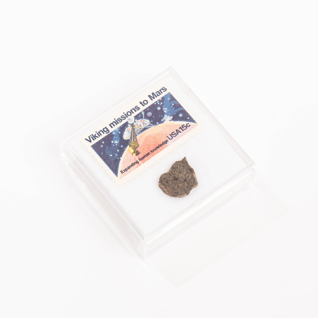 Mars Pieces and Stamp