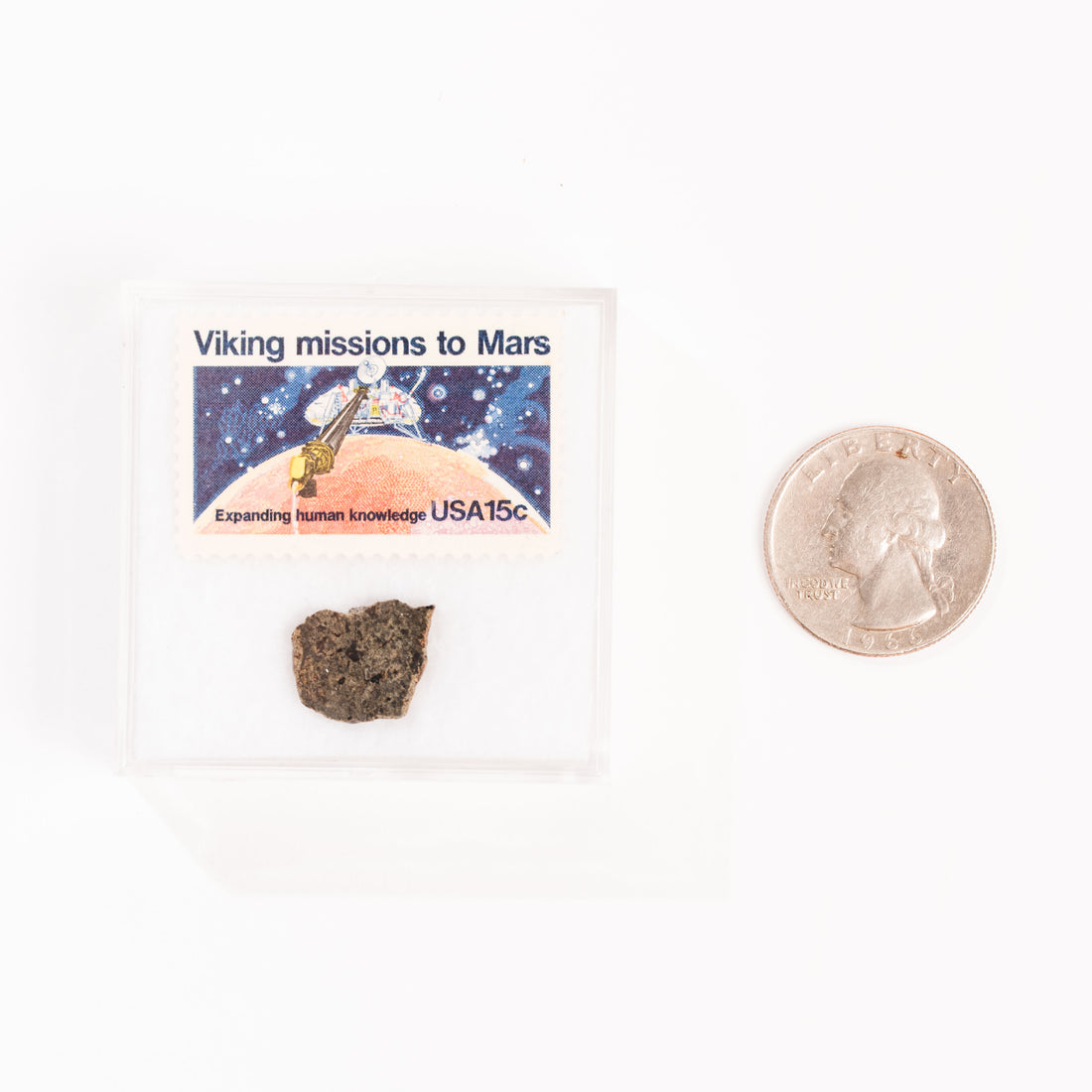 Mars Pieces and Stamp