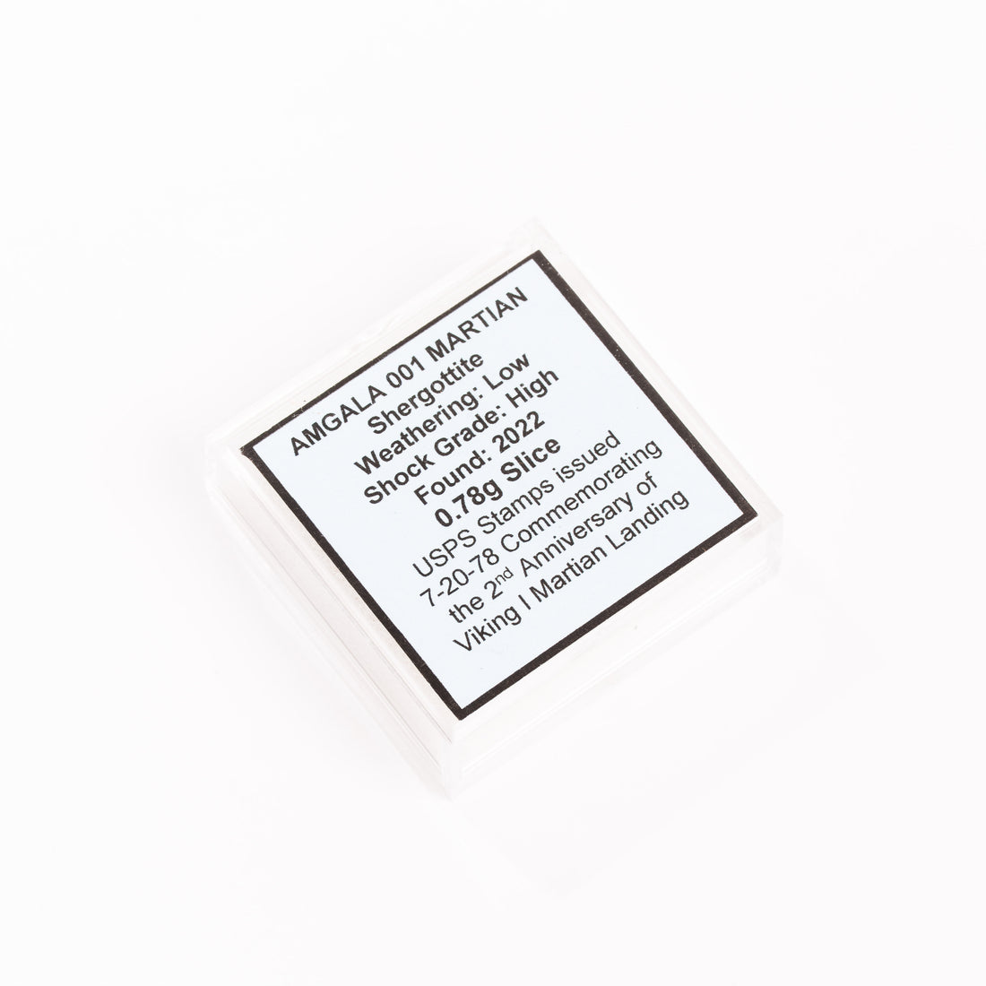 Mars Pieces and Stamp