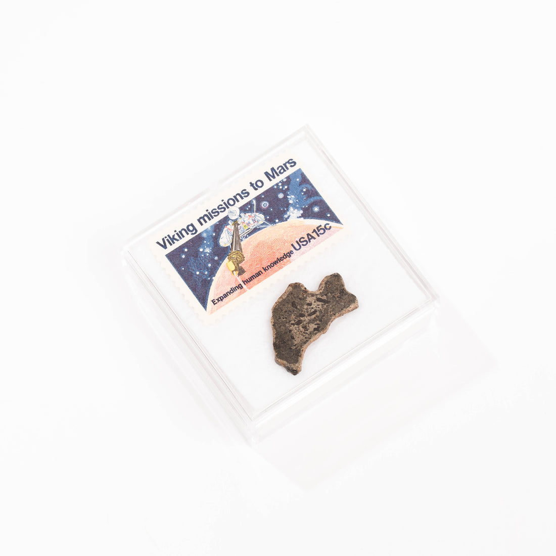 Mars Pieces and Stamp