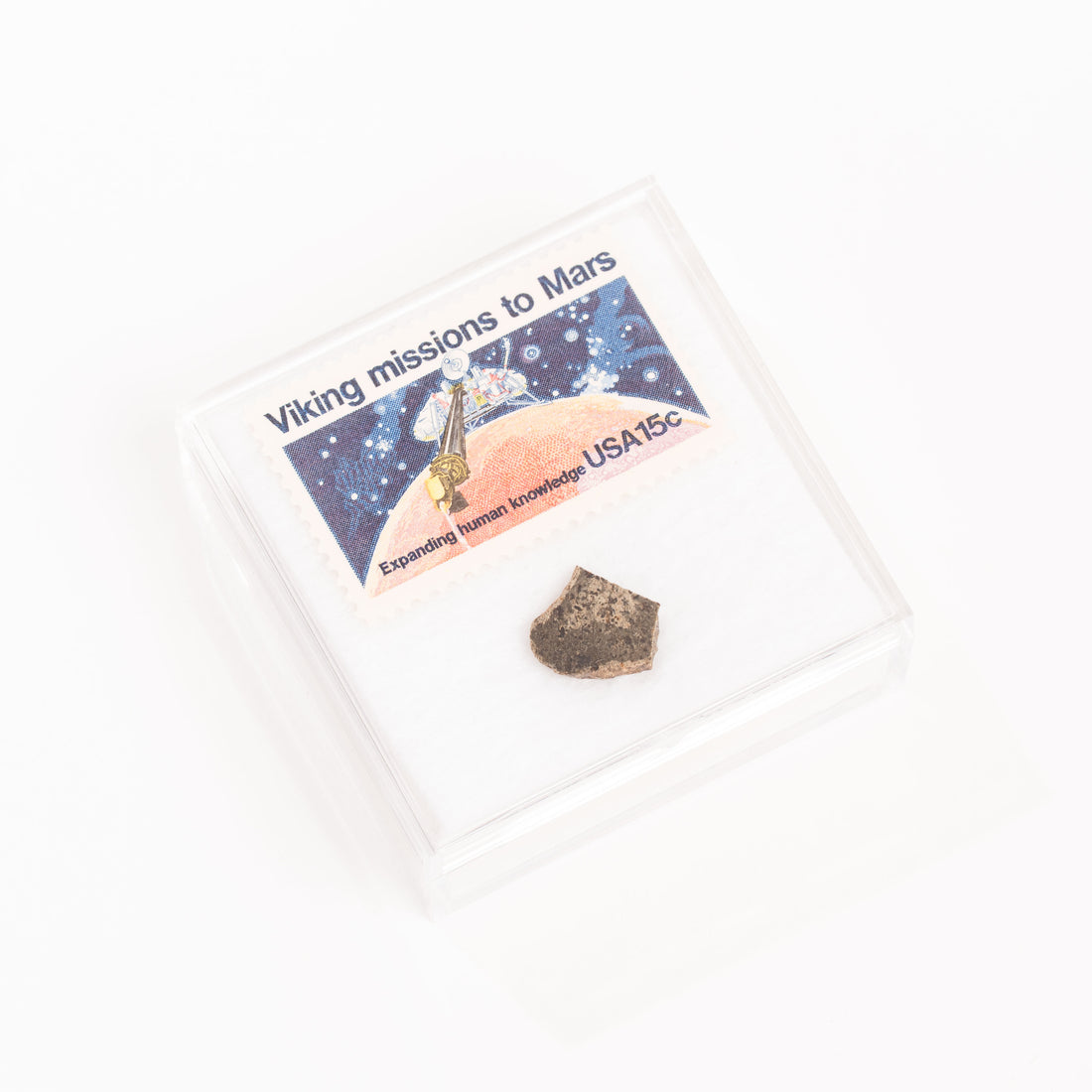 Mars Pieces and Stamp