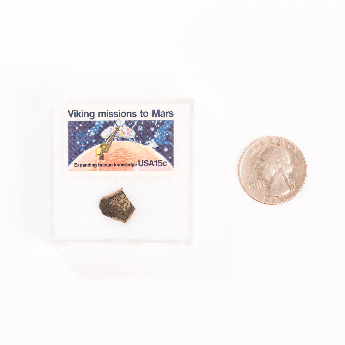 Mars Pieces and Stamp