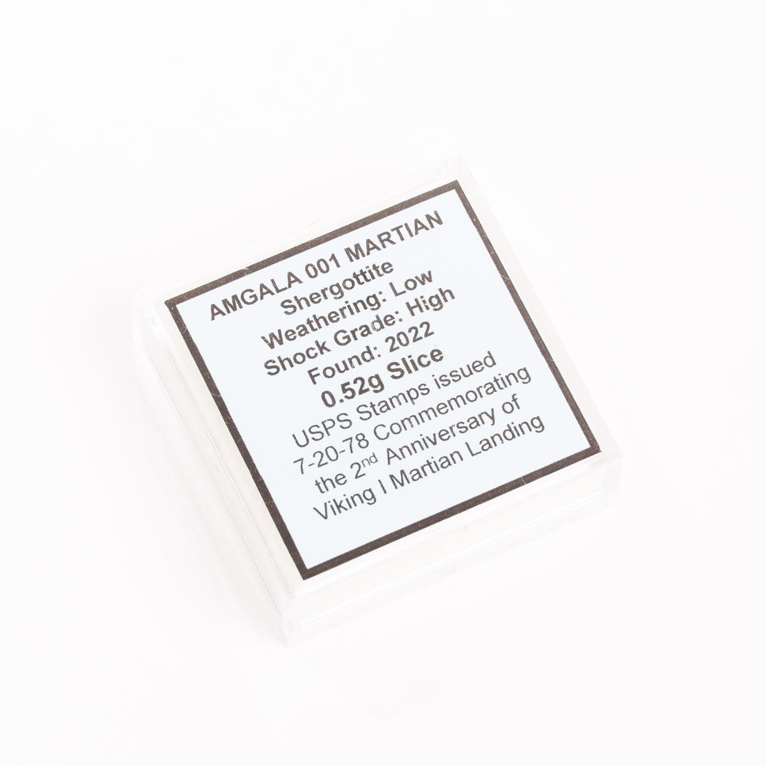 Mars Pieces and Stamp