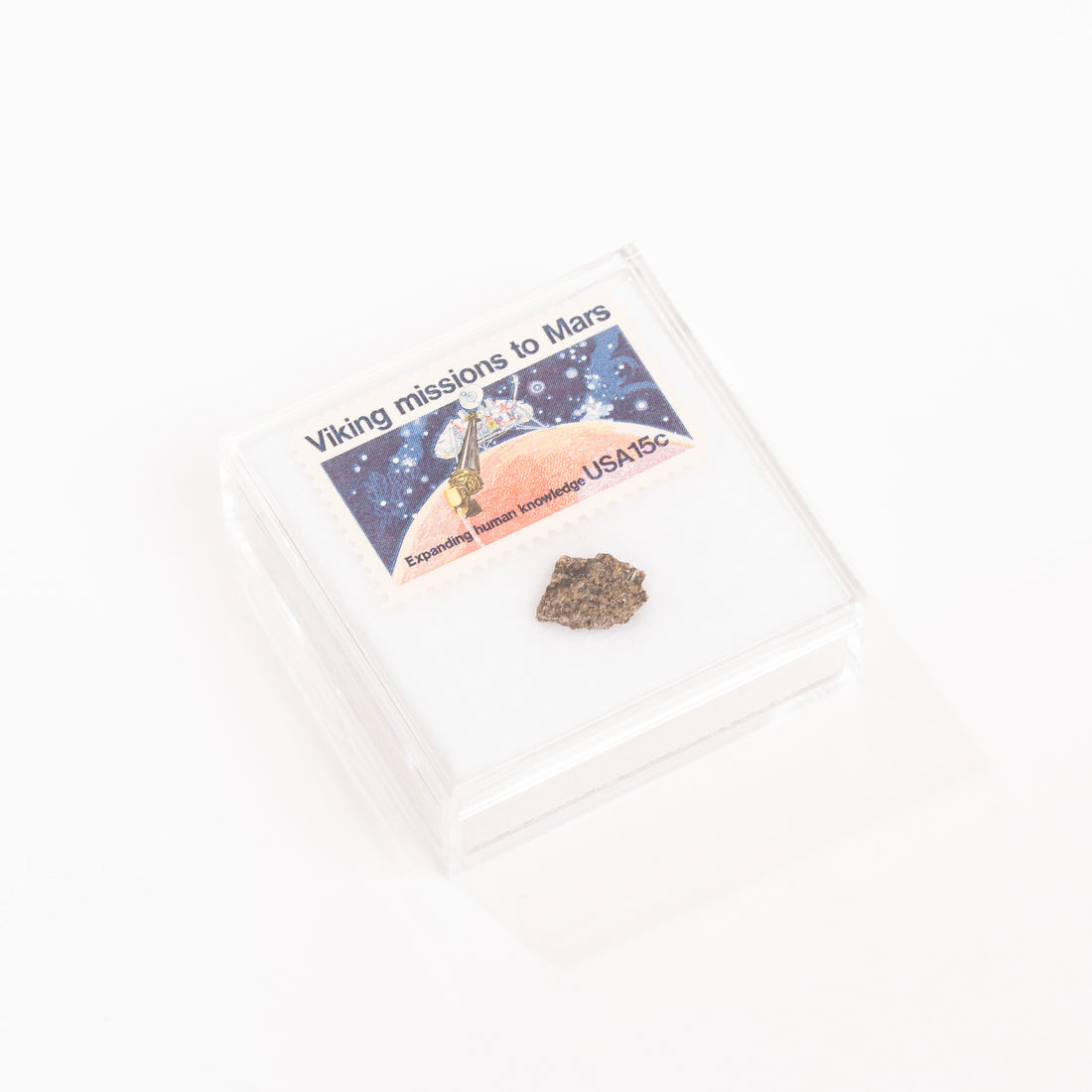 Mars Pieces and Stamp