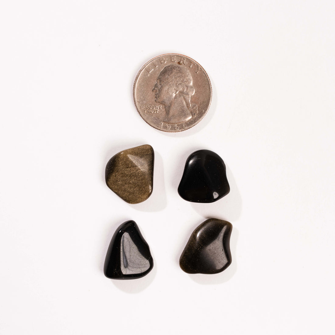 Obsidian - Gold Sheen, Tumbled