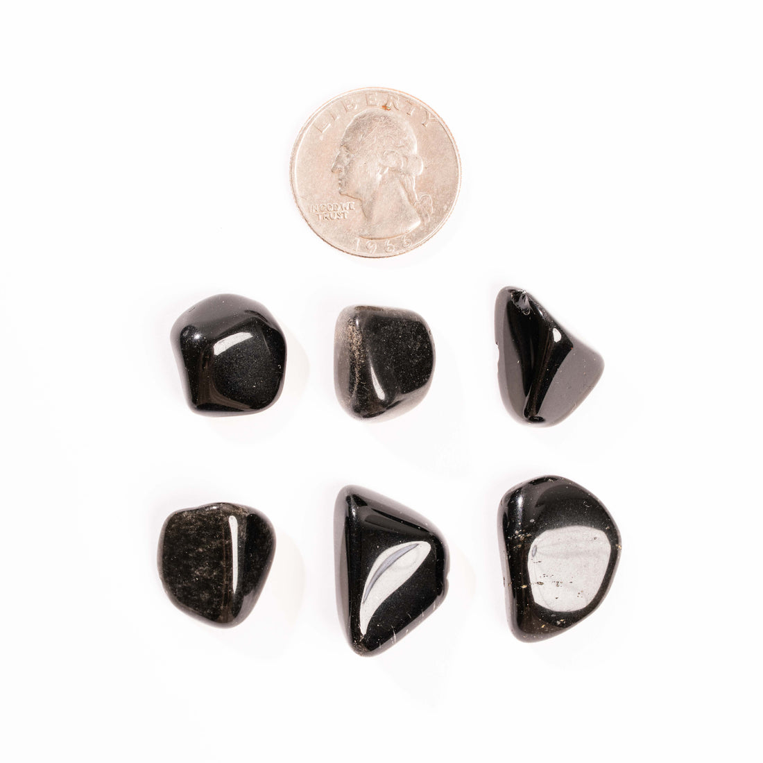 Obsidian - Gold Sheen, Tumbled
